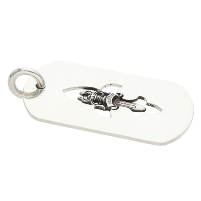 Chrome Hearts Large Fleur Dagger Tag Pendant Size ONE SIZE