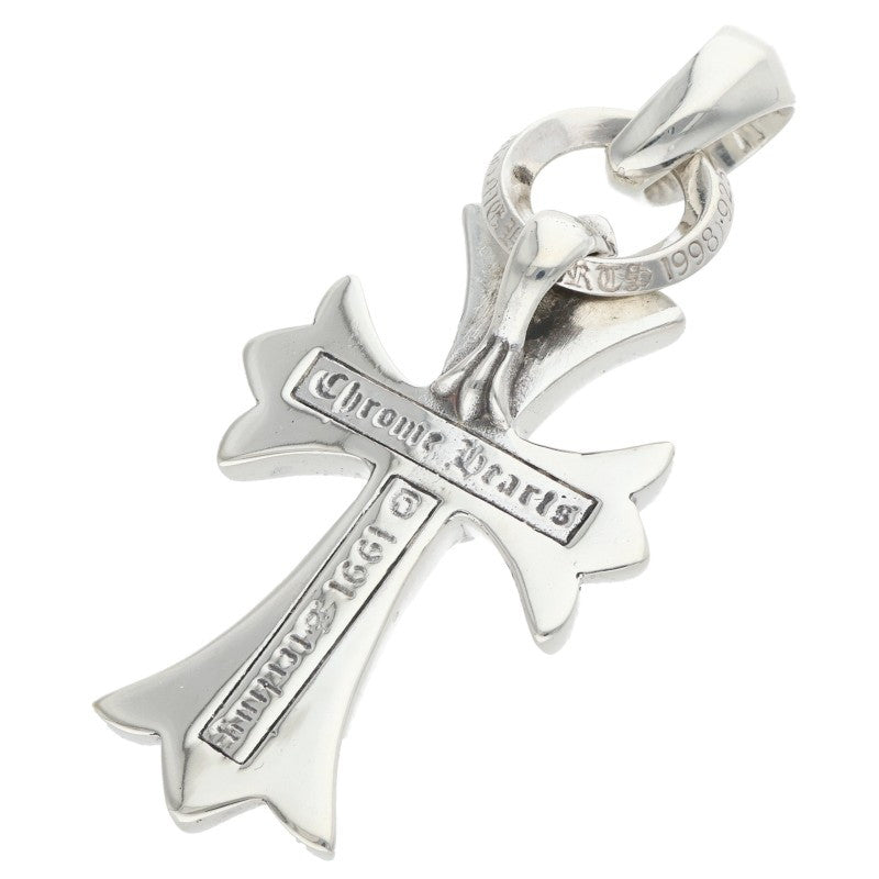 Chrome Hearts Small CH Cross Silver Pendant Size ONE SIZE