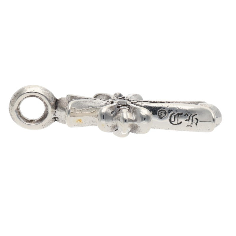 Chrome Hearts Tiny Fat Pave Cross Pendant Size ONE SIZE