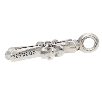 Chrome Hearts Tiny Fat Pave Cross Pendant Size ONE SIZE