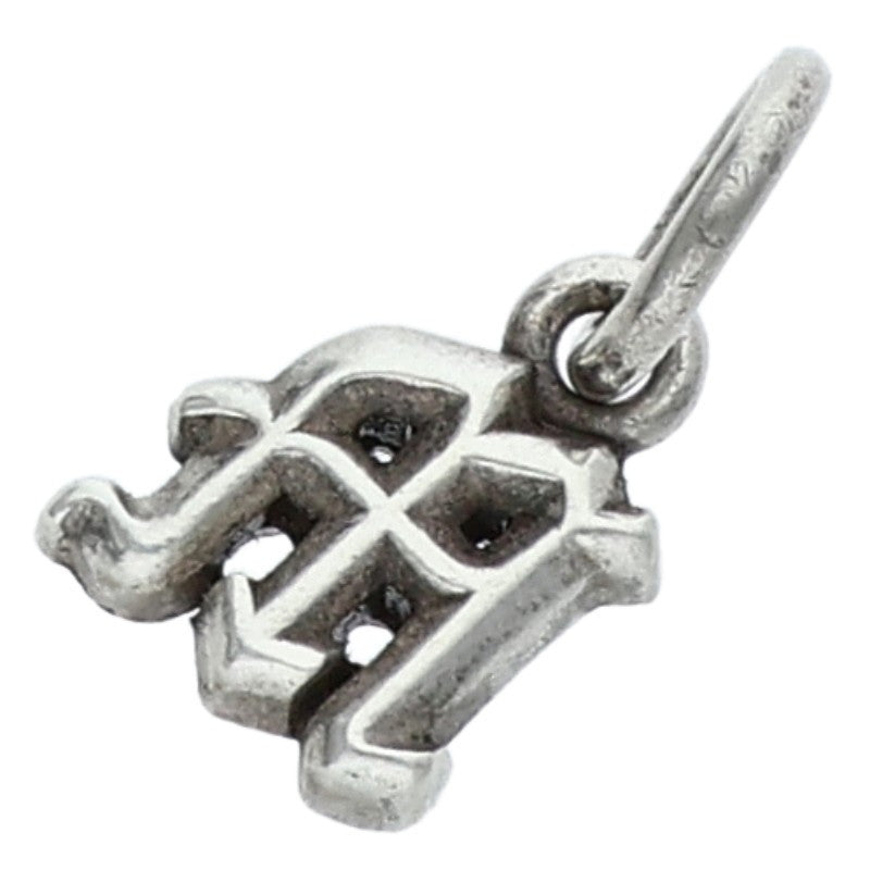Chrome Hearts M Alphabet Stack Charm Silver Size ONE SIZE