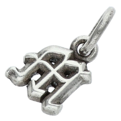 Chrome Hearts M Alphabet Stack Charm Silver Size ONE SIZE
