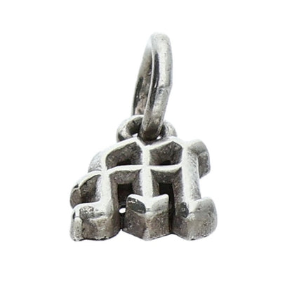 Chrome Hearts M Alphabet Stack Charm Silver Size ONE SIZE