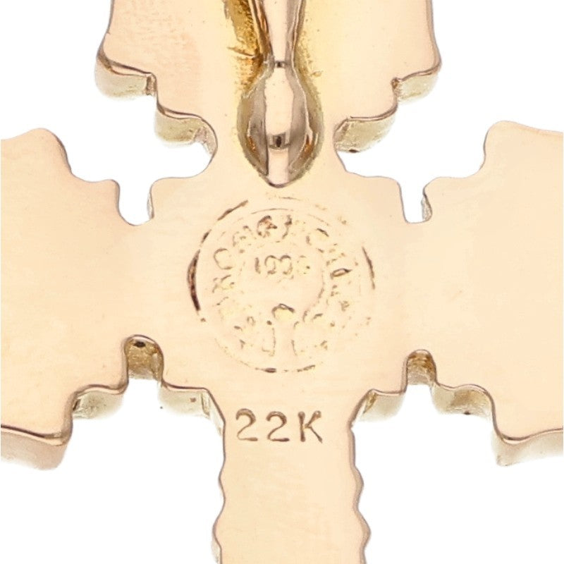 Chrome Hearts 22K Filigree Cross Yellow Gold Size ONE SIZE