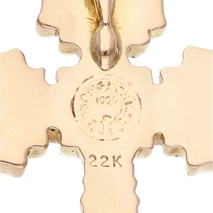 Chrome Hearts 22K Filigree Cross Yellow Gold Size ONE SIZE