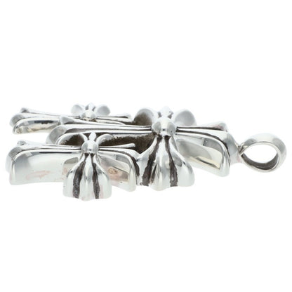 Chrome Hearts Triple CH Cross 925 Pendant Size ONE SIZE
