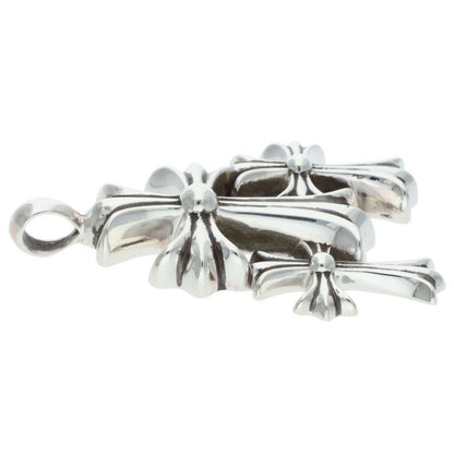 Chrome Hearts Triple CH Cross 925 Pendant Size ONE SIZE