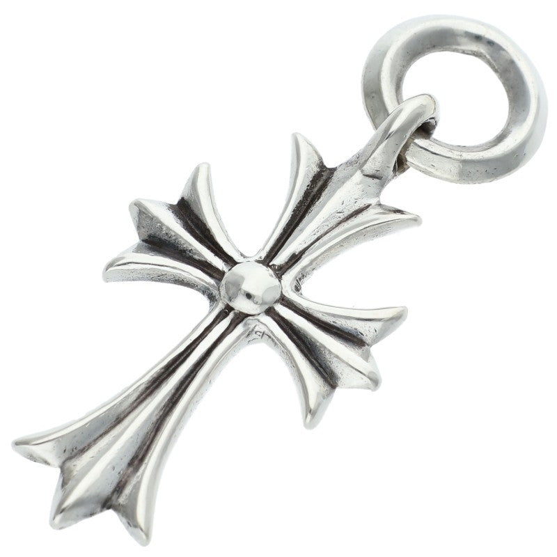 Chrome Hearts Tiny CH Cross Charm Silver 925 Size ONE SIZE