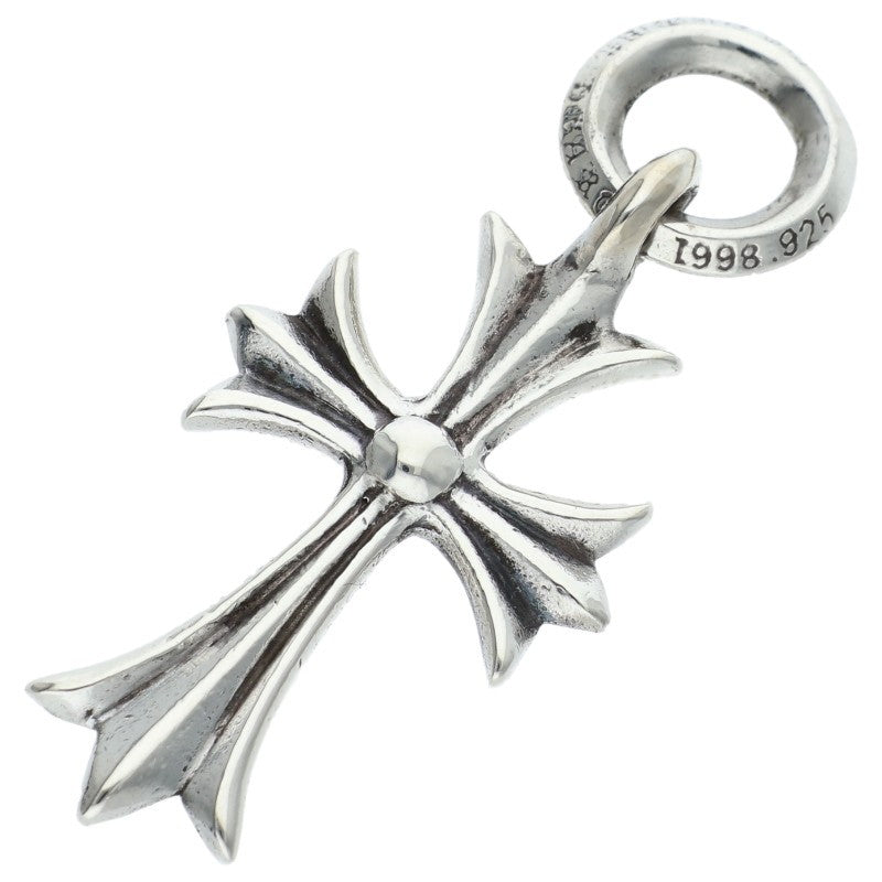 Chrome Hearts Tiny CH Cross Charm Silver 925 Size ONE SIZE
