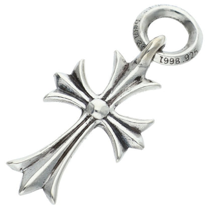 Chrome Hearts Tiny CH Cross Charm Silver 925 Size ONE SIZE