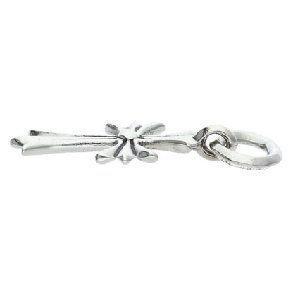 Chrome Hearts Tiny CH Cross Charm Silver 925 Size ONE SIZE