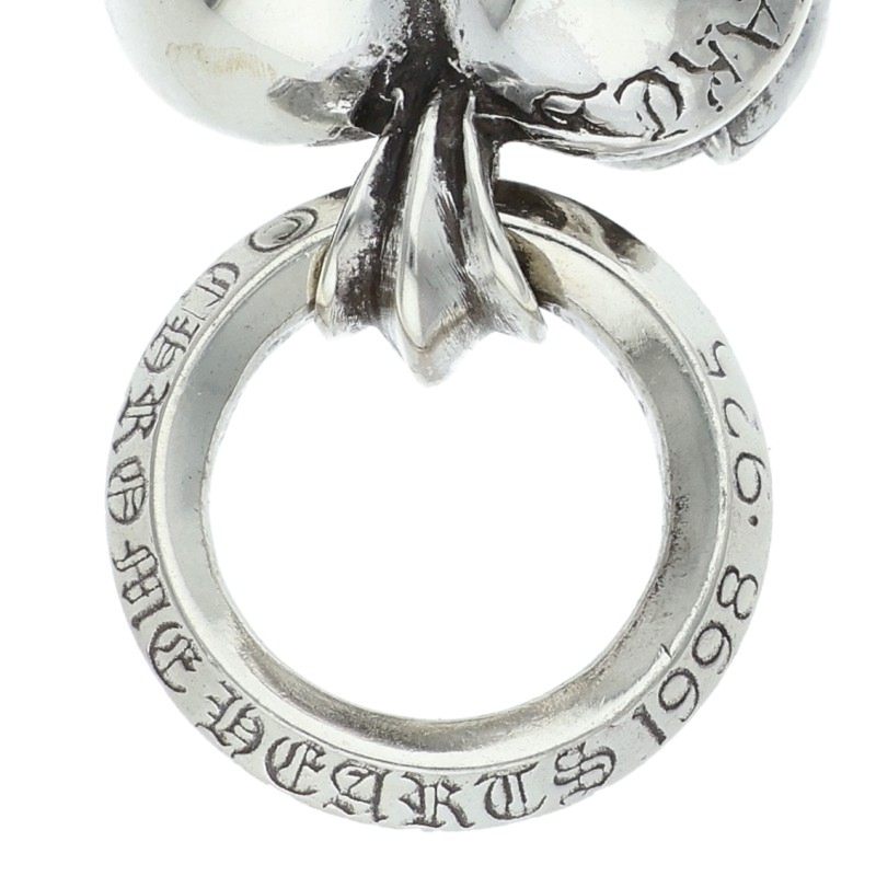 Chrome Hearts Heart Pendant Silver 925 Size ONE SIZE