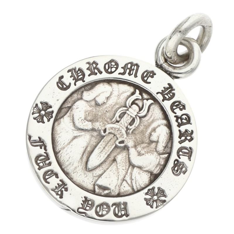 Chrome Hearts CHRM ANGL MDL V1 Silver Charm Size ONE SIZE