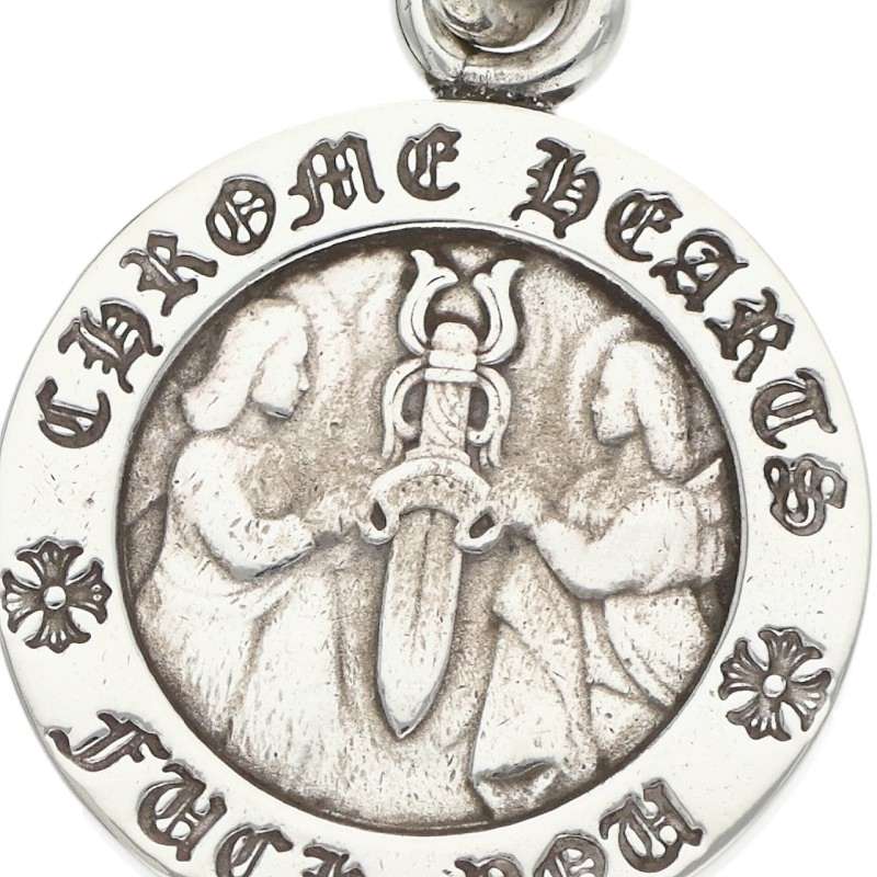 Chrome Hearts CHRM ANGL MDL V1 Silver Charm Size ONE SIZE