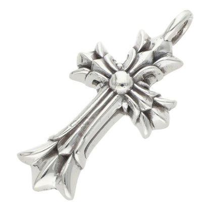 Chrome Hearts DBL CH CRS Double Silver Charm Size ONE SIZE