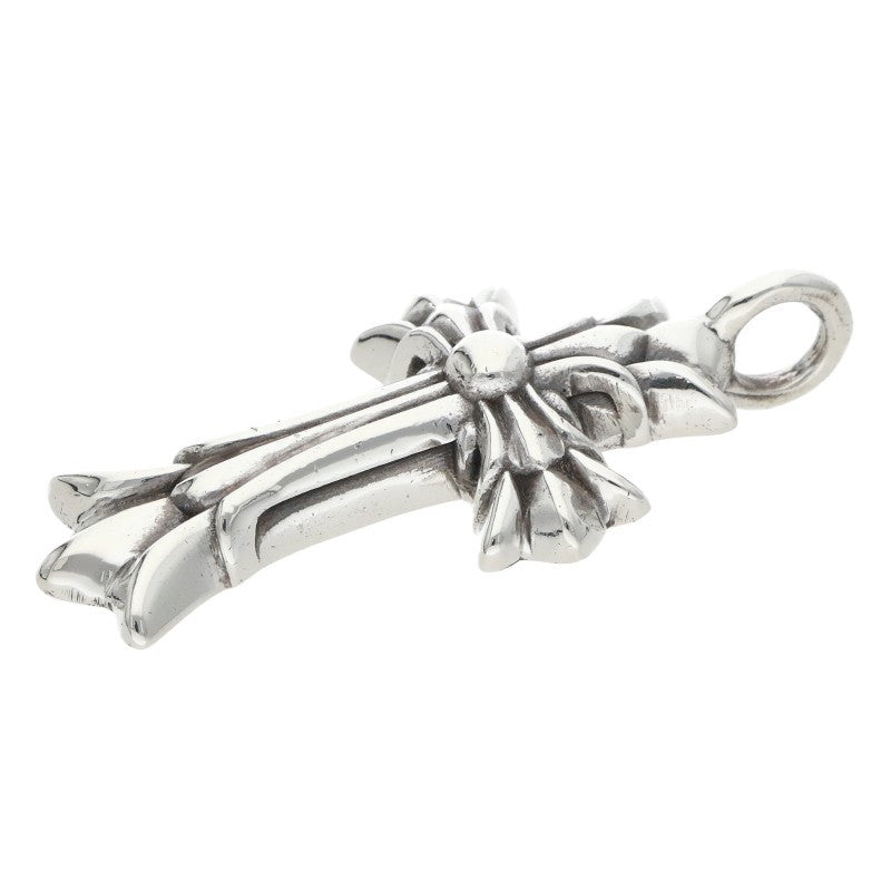 Chrome Hearts DBL CH CRS Double Silver Charm Size ONE SIZE