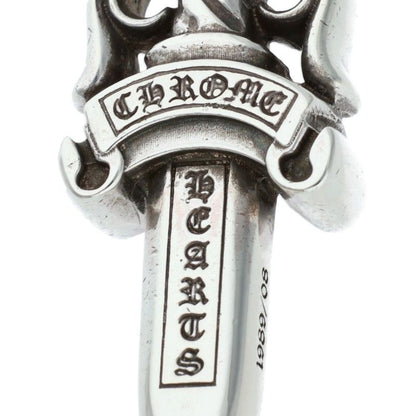 Chrome Hearts DOUBLE DAGGER Silver Pendant Size ONE SIZE
