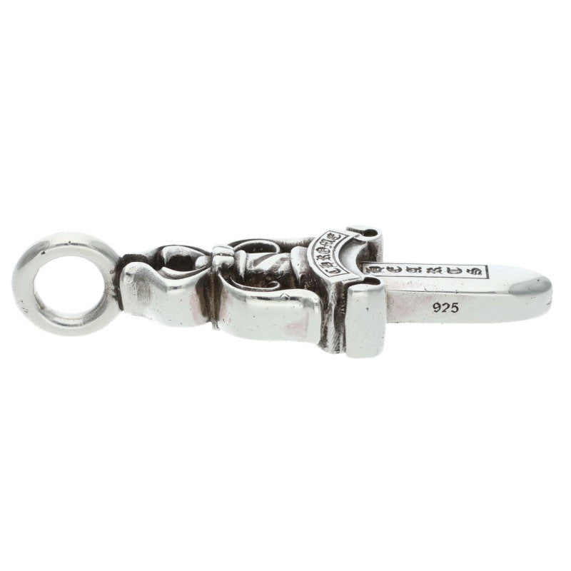 Chrome Hearts DOUBLE DAGGER Silver Pendant Size ONE SIZE