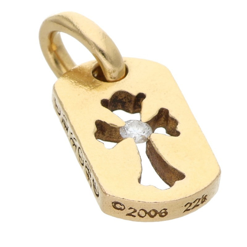 Chrome Hearts 22K DT TNY CO CRS Gold Charm Size ONE SIZE
