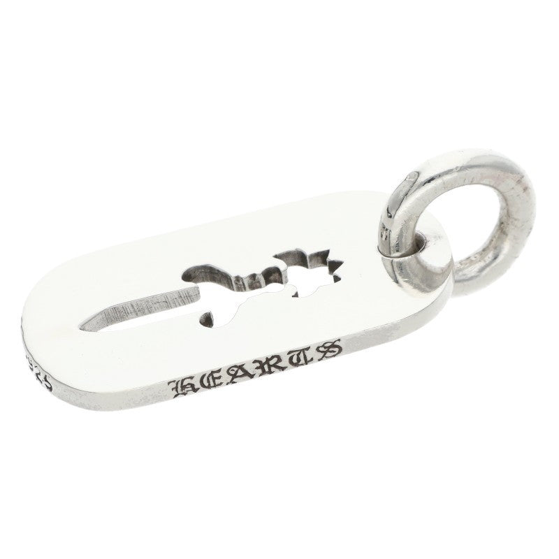 Chrome Hearts D TAG SML CO DAG Silver Dog Tag Necklace Size ONE SIZE