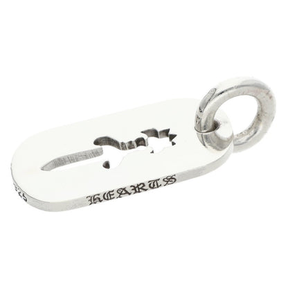 Chrome Hearts D TAG SML CO DAG Silver Dog Tag Necklace Size ONE SIZE