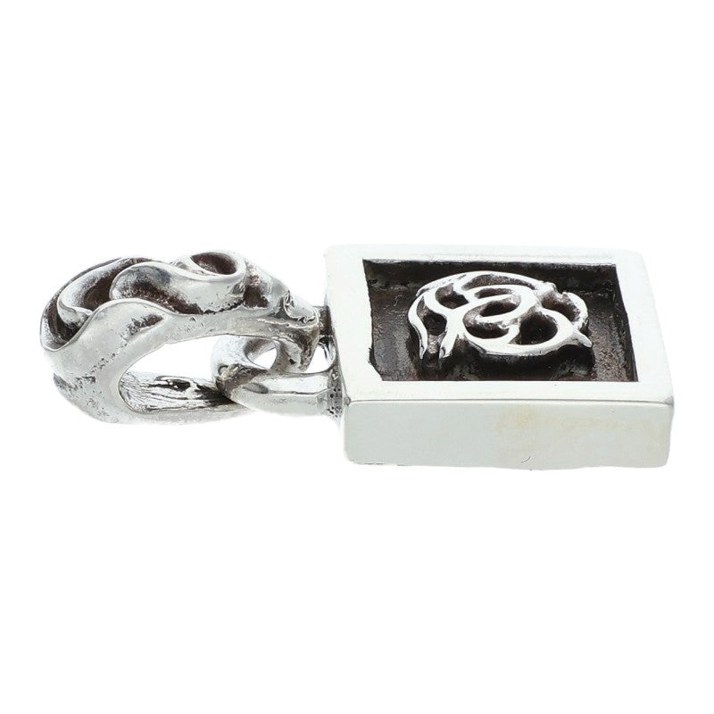 Chrome Hearts FRAMED FLRL Silver Charm Size ONE SIZE