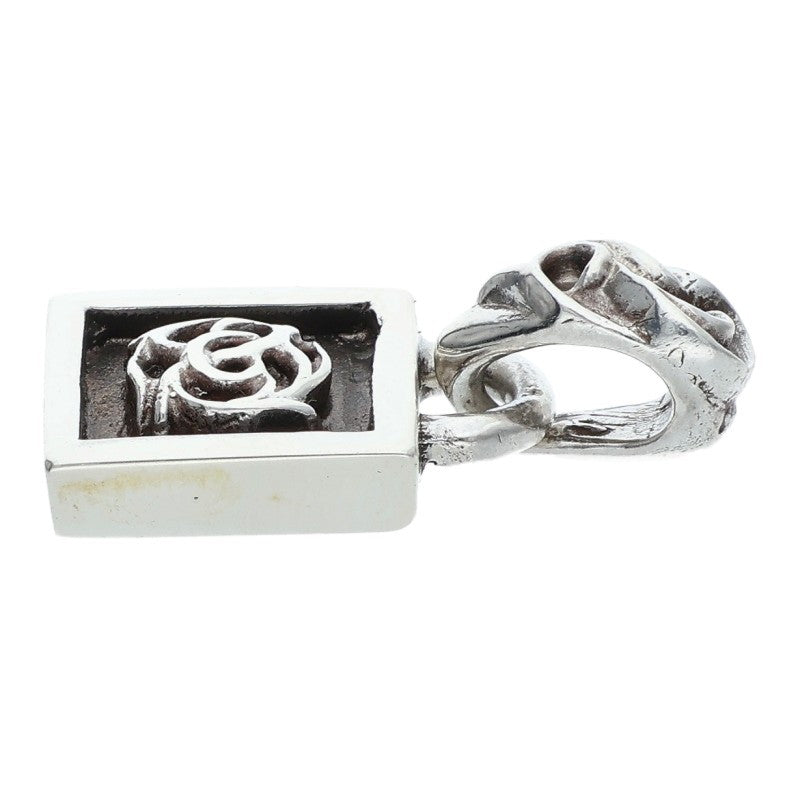 Chrome Hearts FRAMED FLRL Silver Charm Size ONE SIZE