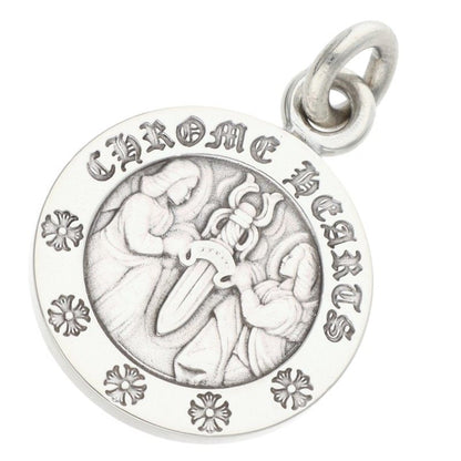 Chrome Hearts Angel Medal Charm Silver Pendant Size ONE SIZE