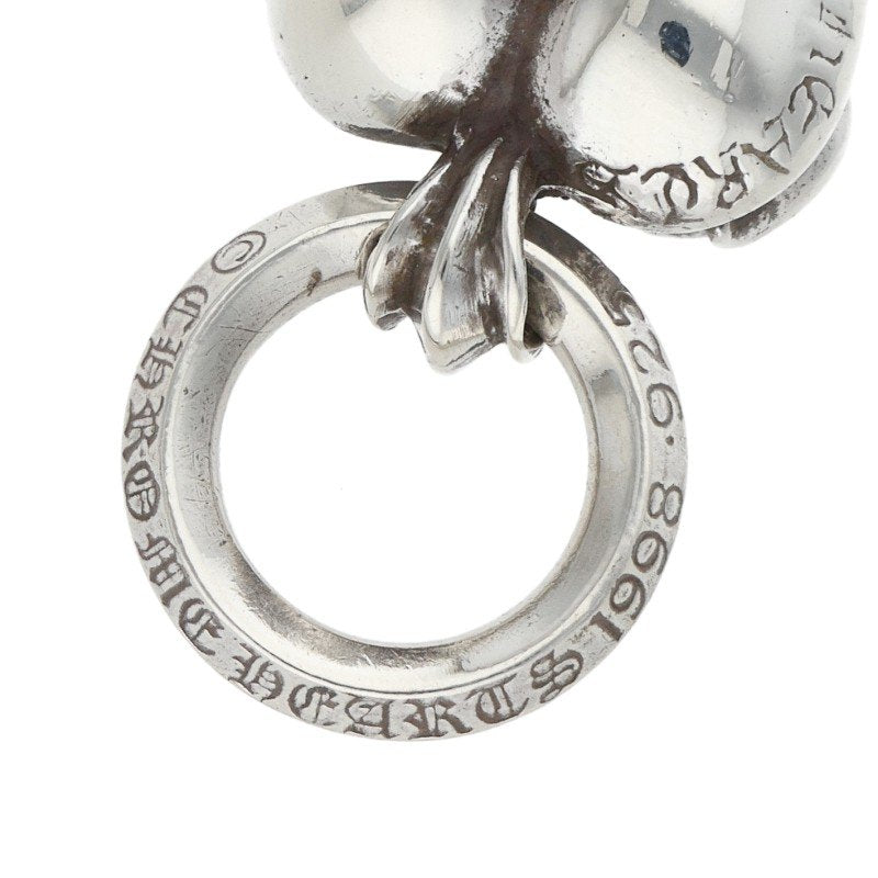Chrome Hearts 925 Silver Heart Pendant Size ONE SIZE