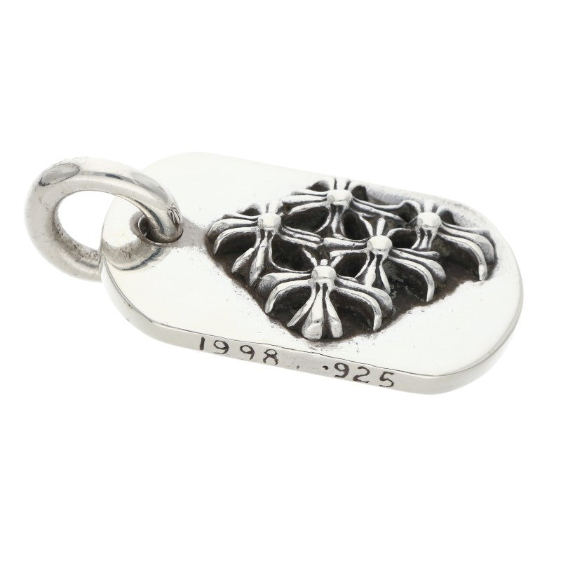 Chrome Hearts Raised Dog Tag Pendant Necklace Size ONE SIZE