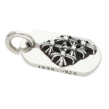 Chrome Hearts Raised Dog Tag Pendant Necklace Size ONE SIZE