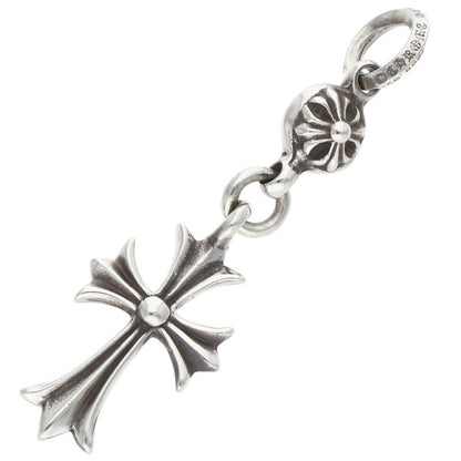 Chrome Hearts 1B Tiny CH Cross Charm Silver Size ONE SIZE