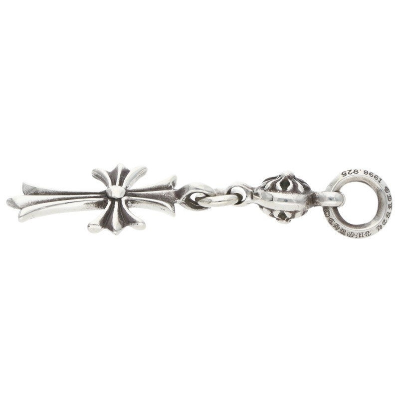 Chrome Hearts 1B Tiny CH Cross Charm Silver Size ONE SIZE
