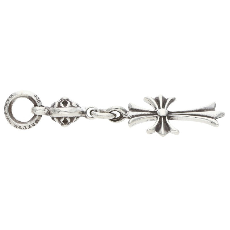 Chrome Hearts 1B Tiny CH Cross Charm Silver Size ONE SIZE