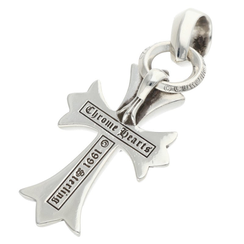 Chrome Hearts Small CH Cross Silver Pendant Size ONE SIZE