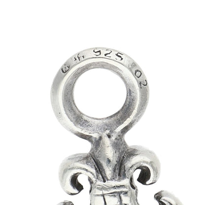 Chrome Hearts BS Fleur Stack Charm Silver Size ONE SIZE