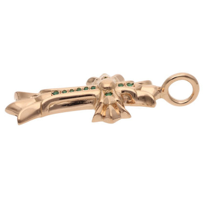 Chrome Hearts 22K DBL CH CRS Emerald Pendant Size ONE SIZE