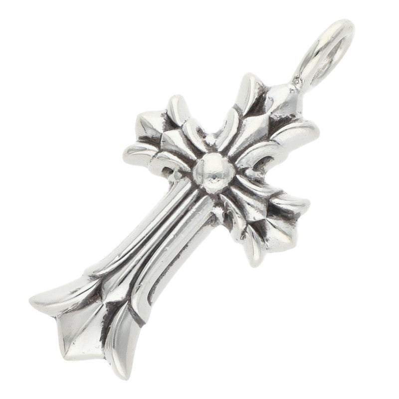 Chrome Hearts DBL CH Cross Silver Pendant Size ONE SIZE