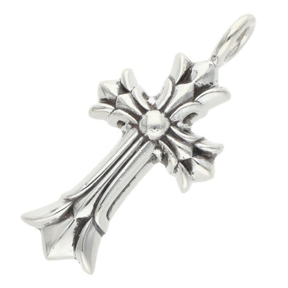 Chrome Hearts DBL CH Cross Silver Pendant Size ONE SIZE