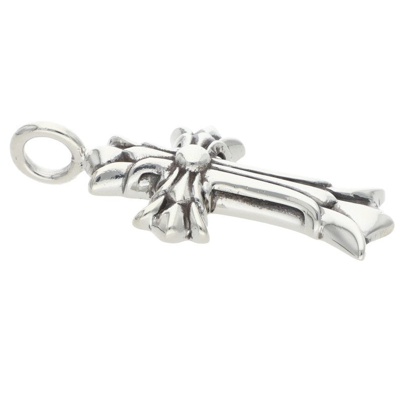 Chrome Hearts DBL CH Cross Silver Pendant Size ONE SIZE