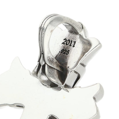 Chrome Hearts Small Double CH Cross Pendant Size ONE SIZE