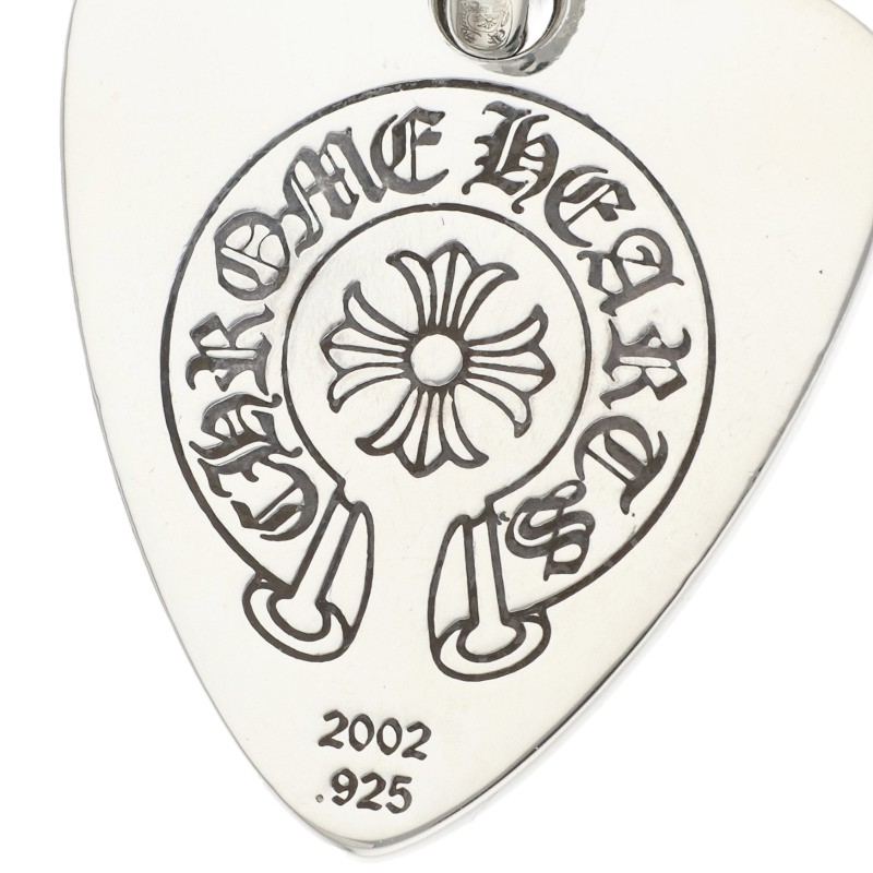 Chrome Hearts Guitar Pick Pendant Necklace Size ONE SIZE