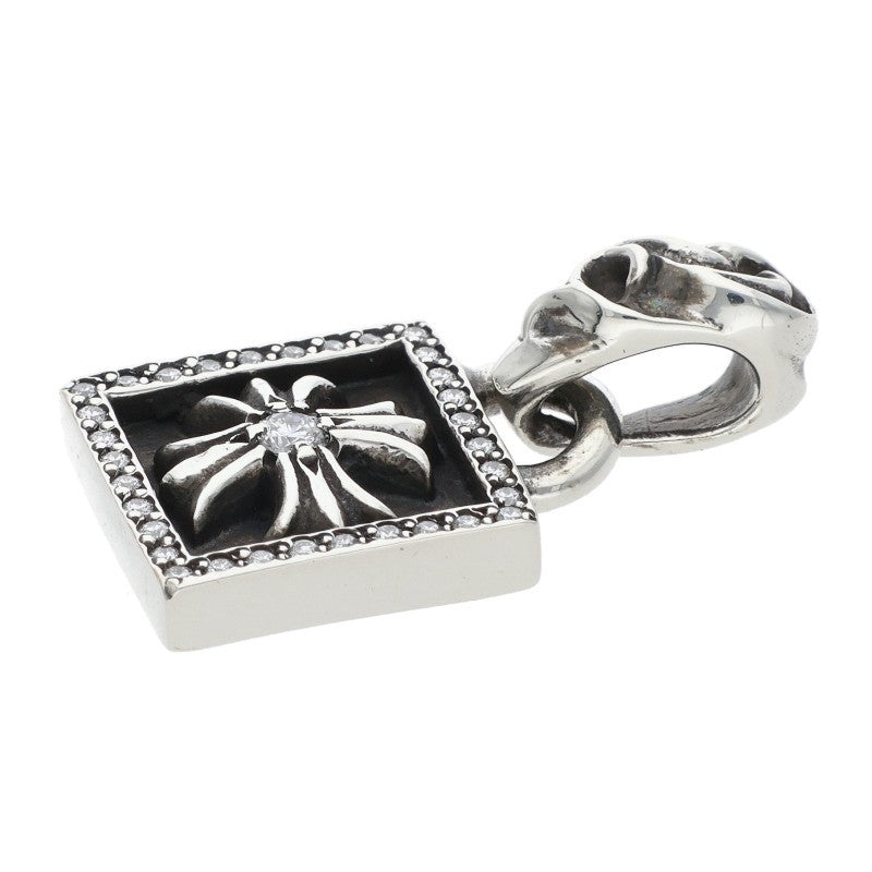 Chrome Hearts Framed CH Plus Diamond Pendant Size ONE SIZE
