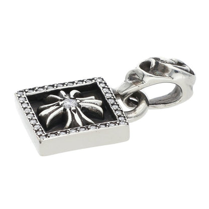 Chrome Hearts Framed CH Plus Diamond Pendant Size ONE SIZE