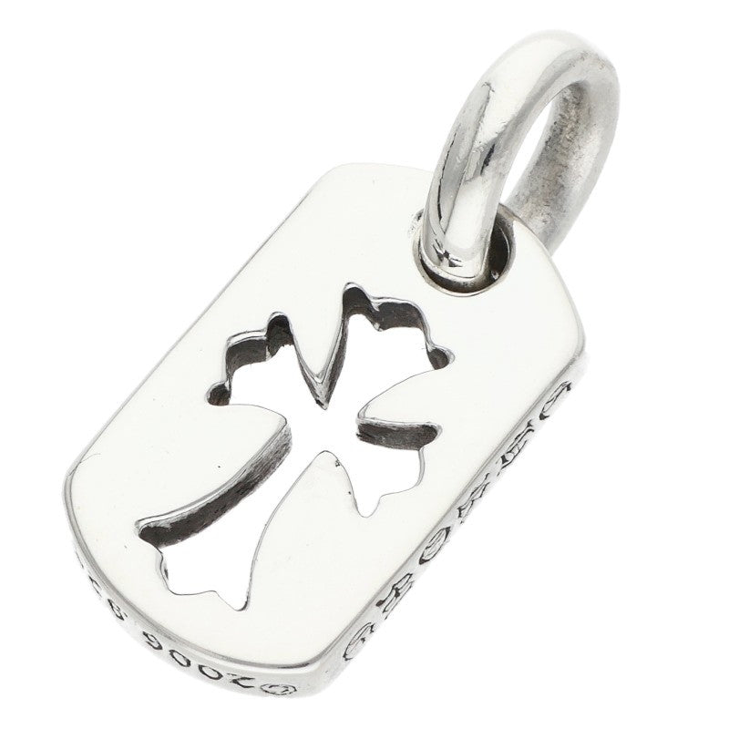 Chrome Hearts Tiny Cutout Cross Dog Tag Charm Size ONE SIZE