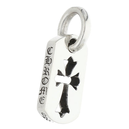 Chrome Hearts Tiny Cutout Cross Dog Tag Charm Size ONE SIZE