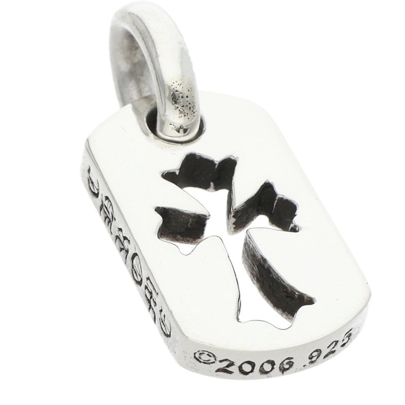 Chrome Hearts Tiny Cutout Cross Dog Tag Charm Size ONE SIZE
