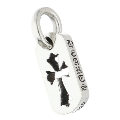 Chrome Hearts Tiny Cutout Cross Dog Tag Charm Size ONE SIZE