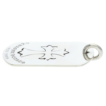 Chrome Hearts D TAG LRG TNY CRS Silver Necklace Size LARGE