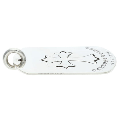 Chrome Hearts D TAG LRG TNY CRS Silver Necklace Size LARGE